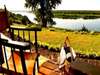 Paraa Safari Lodge - Patio 
